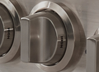 Knob (Burner): High/Low - Brushed Stainless (#731529)